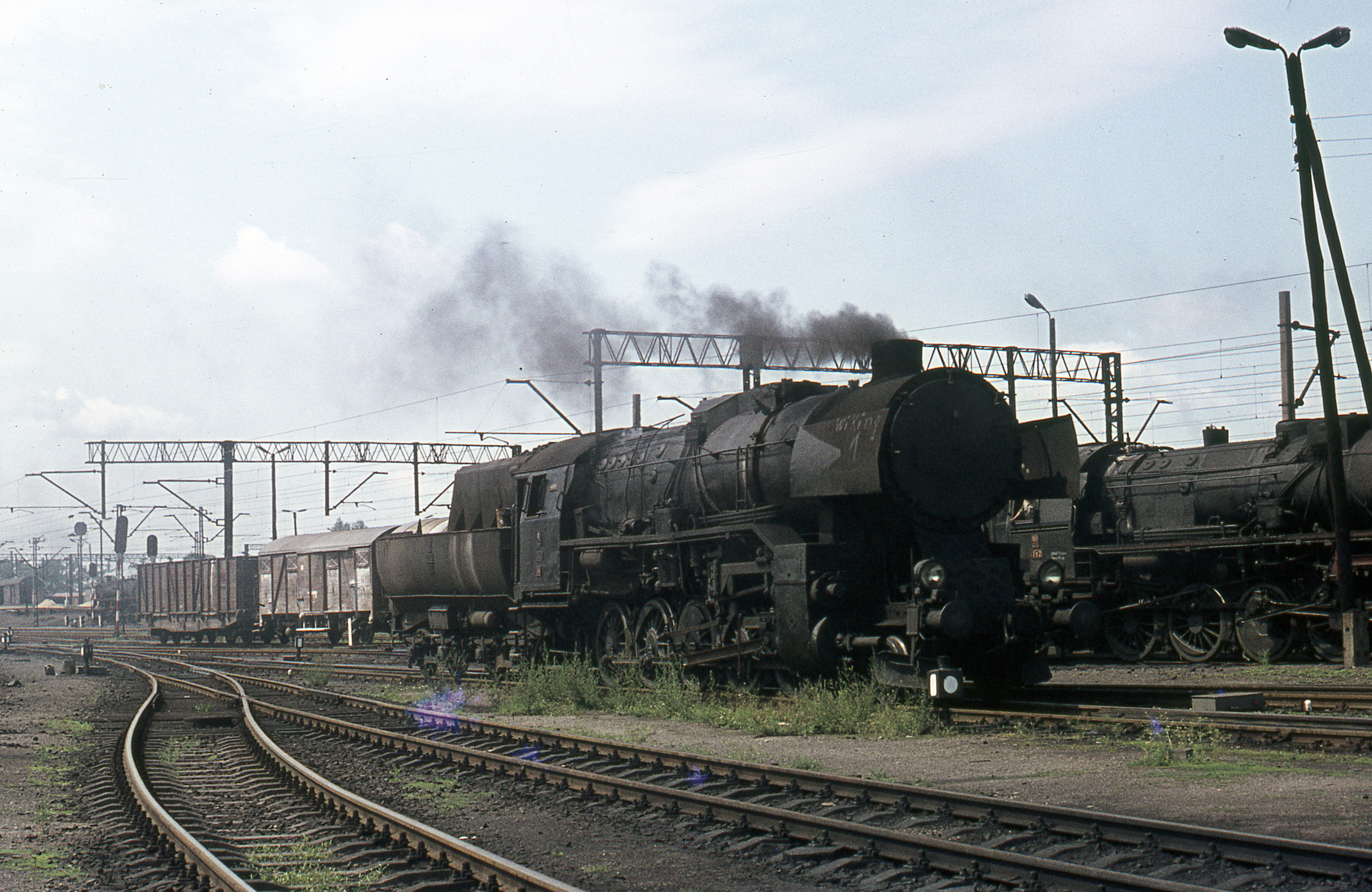 2-10-0 steam loco at Poznan 11th July 1976 Image Credit: Ray Reed / RCTS Collection