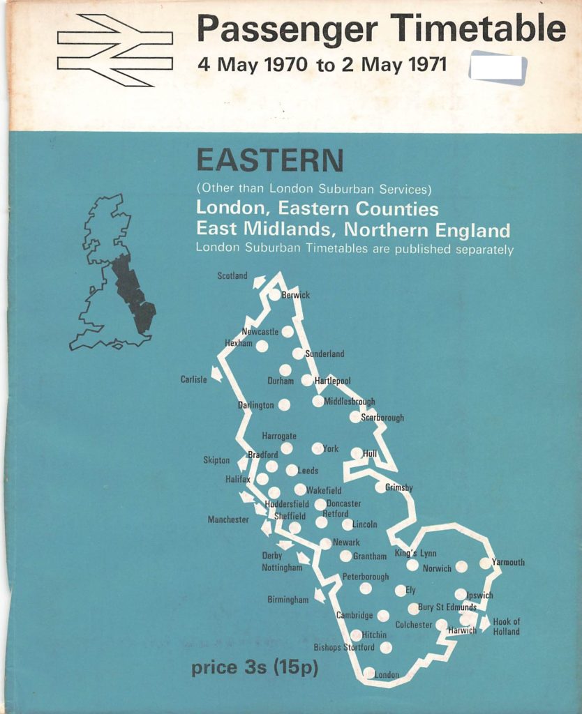 British Railways 1970 [Annual] Passenger Timetable – 5-book bundle ...