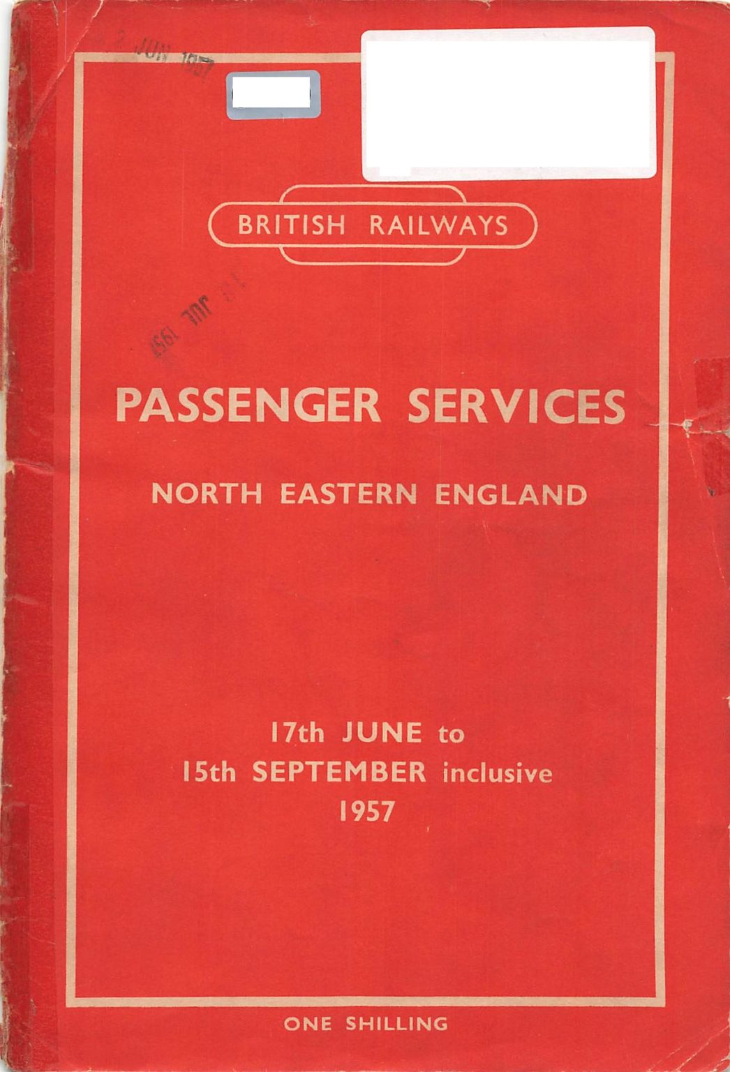 British Railways 1957 [Summer] Passenger Timetable – 6-book Bundle ...