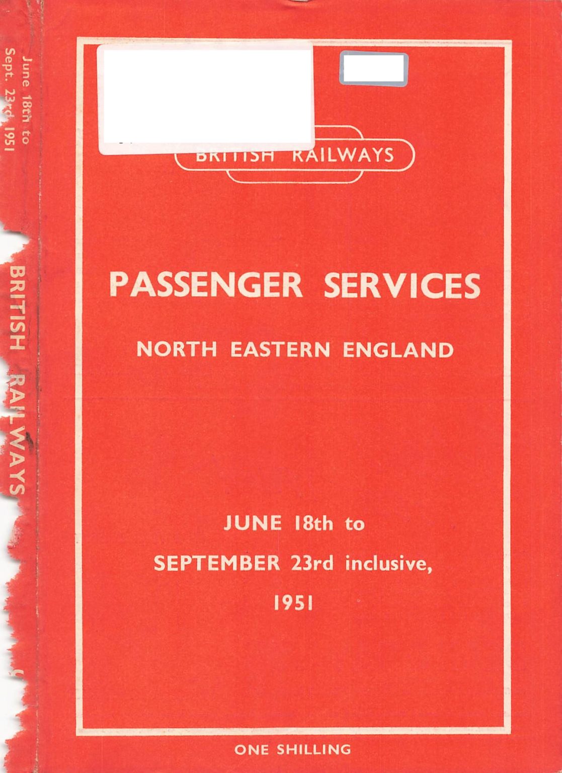 British Railways 1951 [Summer] Passenger Timetable – 6-book Bundle ...