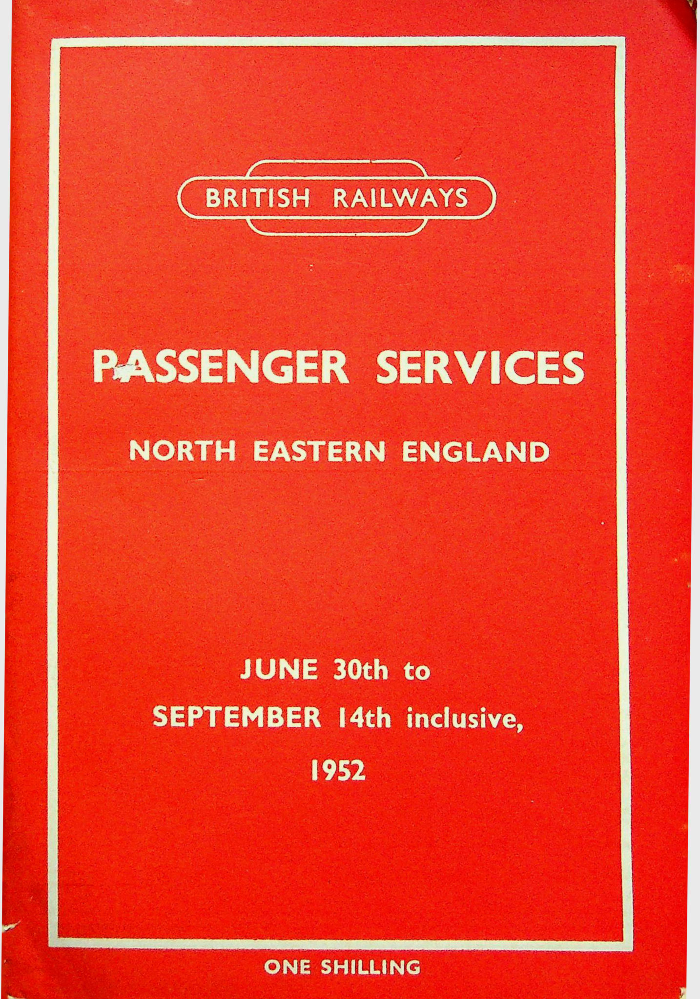 British Railways 1952 [Summer] Passenger Timetable – 6-book Bundle ...