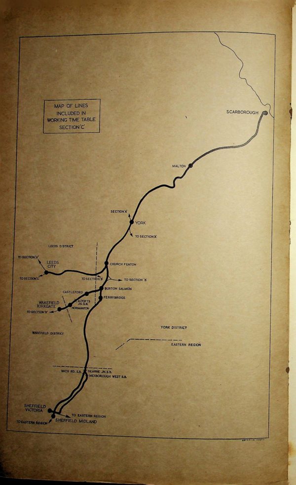 Employee BR North Eastern - Passenger Section C 1966-04 - Image 2