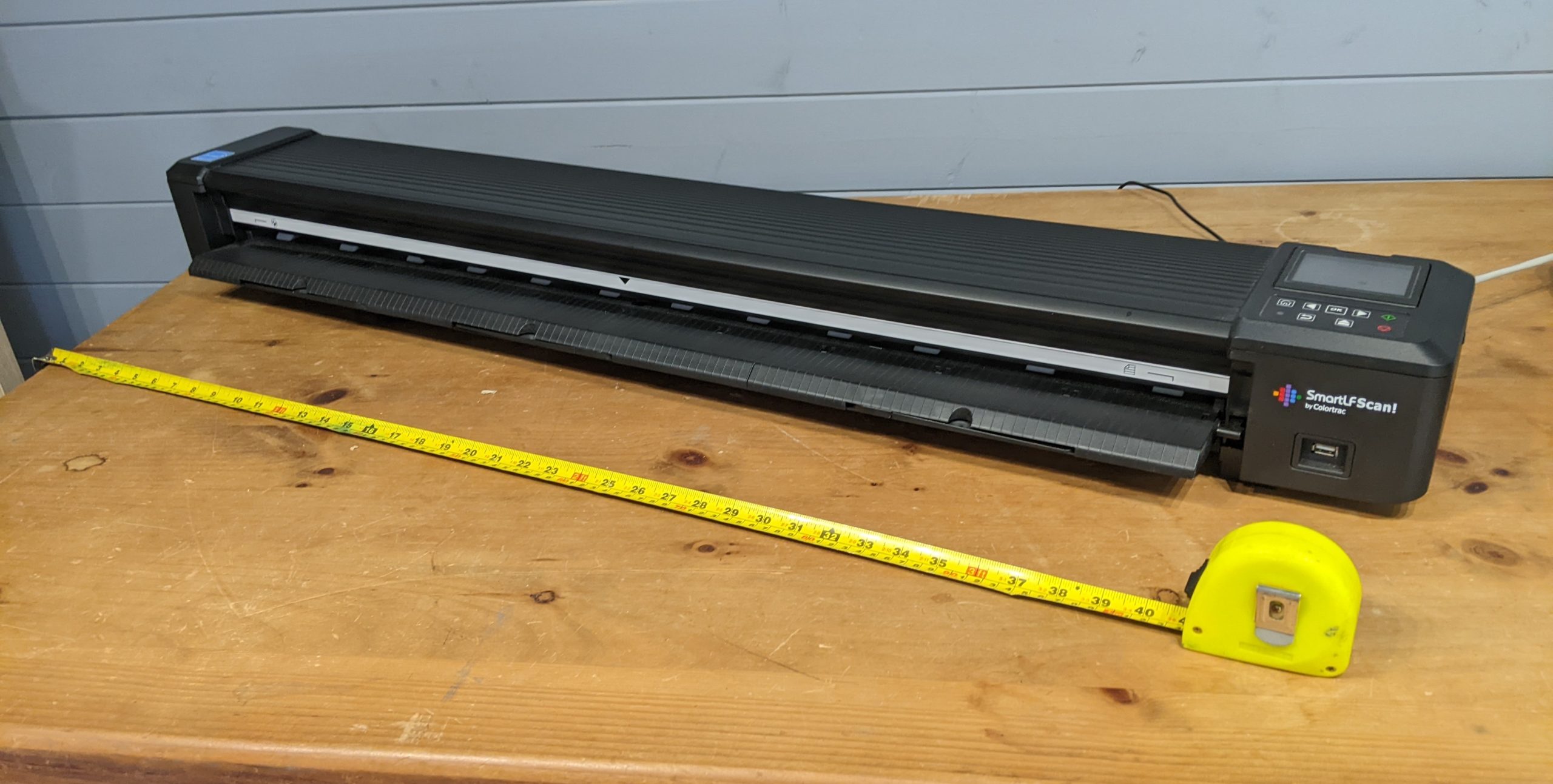 The SmartLFScan large format scanner by Colortrac