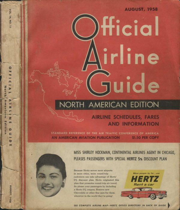 Official Airline Guide 1958-08 [Global]
