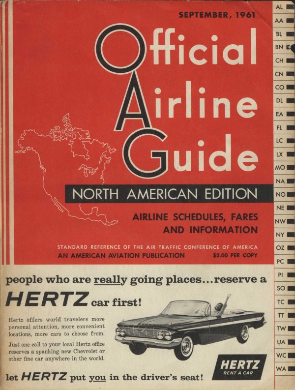 Official Airline Guide 1961-09 [Global]
