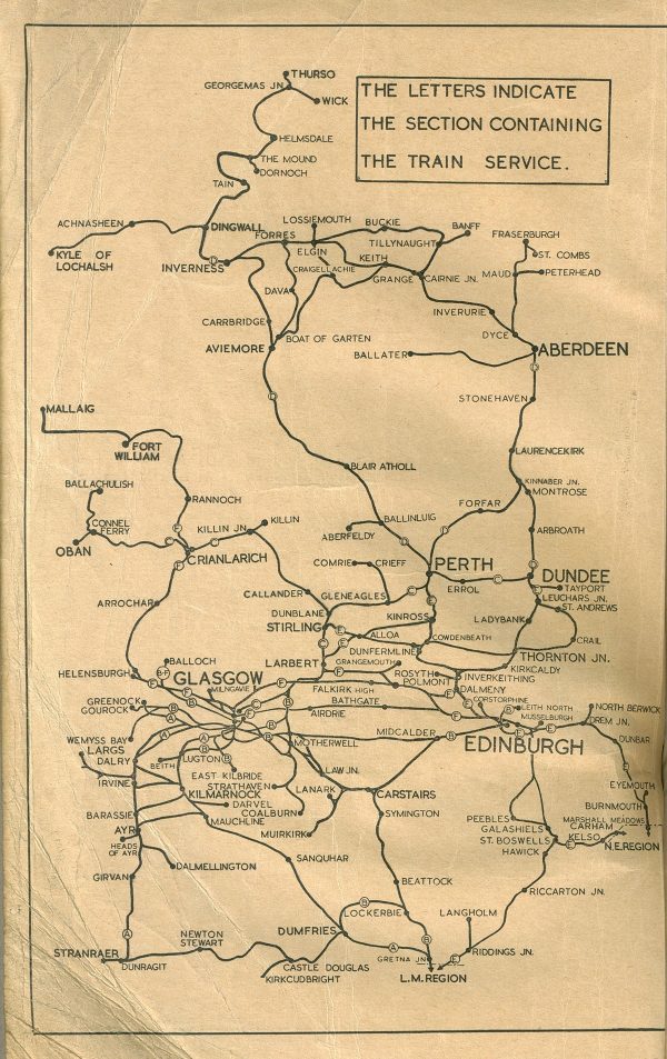 Scottish Passenger WTT Section E 1960-06