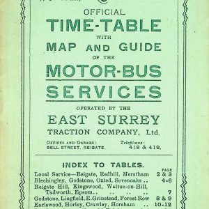 East Surrey Traction 1920-12 [Great Britain]