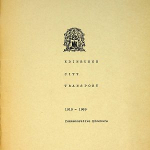 Edinburgh City Transport Commemorative Brochure 1969-07 [Great Britain]