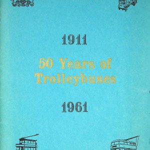 Bradford 50 Years of Trolleybuses Commemorative Brochure 1961 [Great Britain]