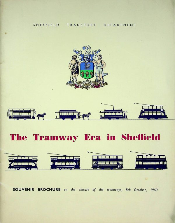 Sheffield Tramways closure Commemorative Brochure 1960 [Great Britain]