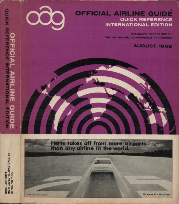 Official Airline Guide 1968-08 [Global]