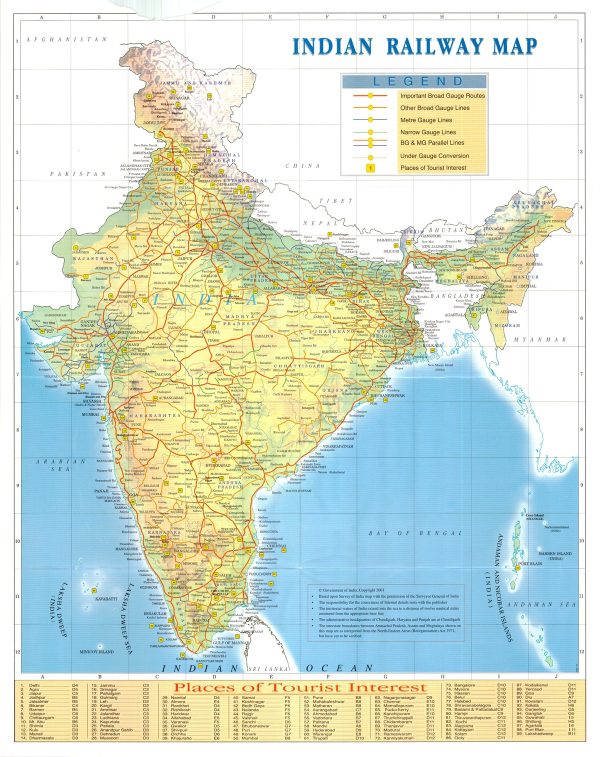 Trains At A Glance 2013-07 [India]