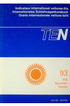 Sleeping Car Timetable 1993-05 [Europe]
