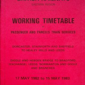 WTT BR Eastern - Passenger Section YG 1982-05