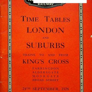 LNER Suburban KX Broad St 1928-09 [Great Britain]