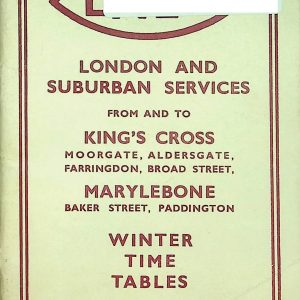 LNER Suburban KX Broad St Marylebone 1940-01 [Great Britain]