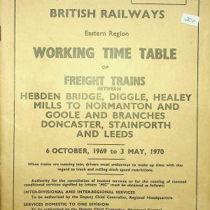 WTT BR Eastern - Freight Section G 1969-10