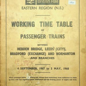 WTT BR North Eastern - Passenger Section K 1967-09