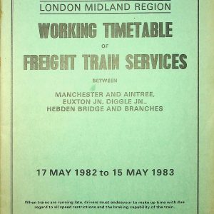 WTT LMR Freight Section CZ 1984-05