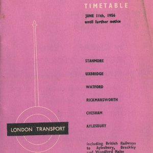 LT Metropolitan Line 1956-06 [Great Britain]
