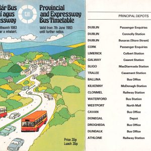 CIE Provincial Bus 1983-06 [Ireland]
