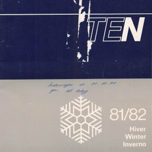 Sleeping Car Timetable 1981-09 [Europe]