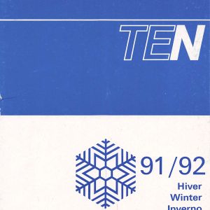 Sleeping Car Timetable 1991-09 [Europe]