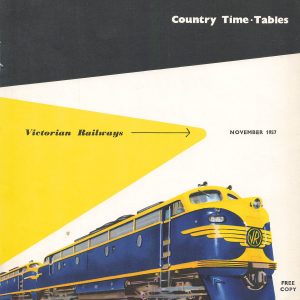 Victoria Country Services 1957-11 [Australia]