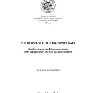 Allard - THE DESIGN OF PUBLIC TRANSPORT MAPS 2009