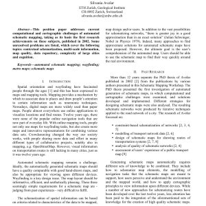 Avelar - AUTOMATED SCHEMATIC MAPPING 2014