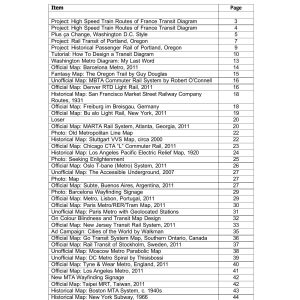 Booth - TRANSIT MAPS 2011 2011