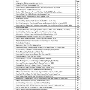 Booth - TRANSIT MAPS 2013 2013