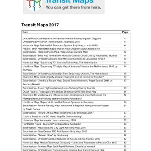 Booth - TRANSIT MAPS 2017 2017