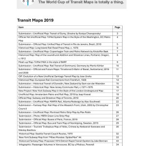 Booth - TRANSIT MAPS 2019 2019