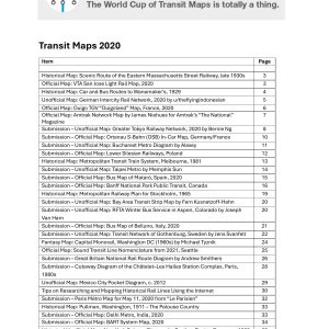 Booth - TRANSIT MAPS 2020 2020