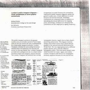 Burke and McLaren - LONDONS PUBLIC TRANSPORT DIAGRAMS 1981