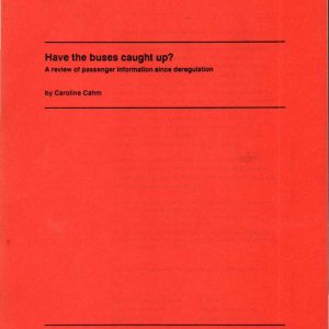 Cahm - HAVE THE BUSES CAUGHT UP 1990