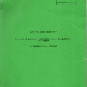 Cahm - HAVE THE BUSES CAUGHT UP 1991