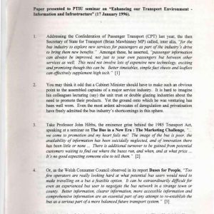 Cartledge - BUS INFORMATION - WHAT DO PASSENGERS NEED 1996