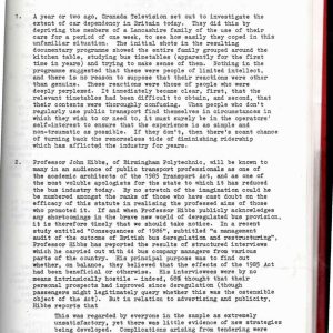 Cartledge - PASSENGER INFORMATION LITERATURE 1992