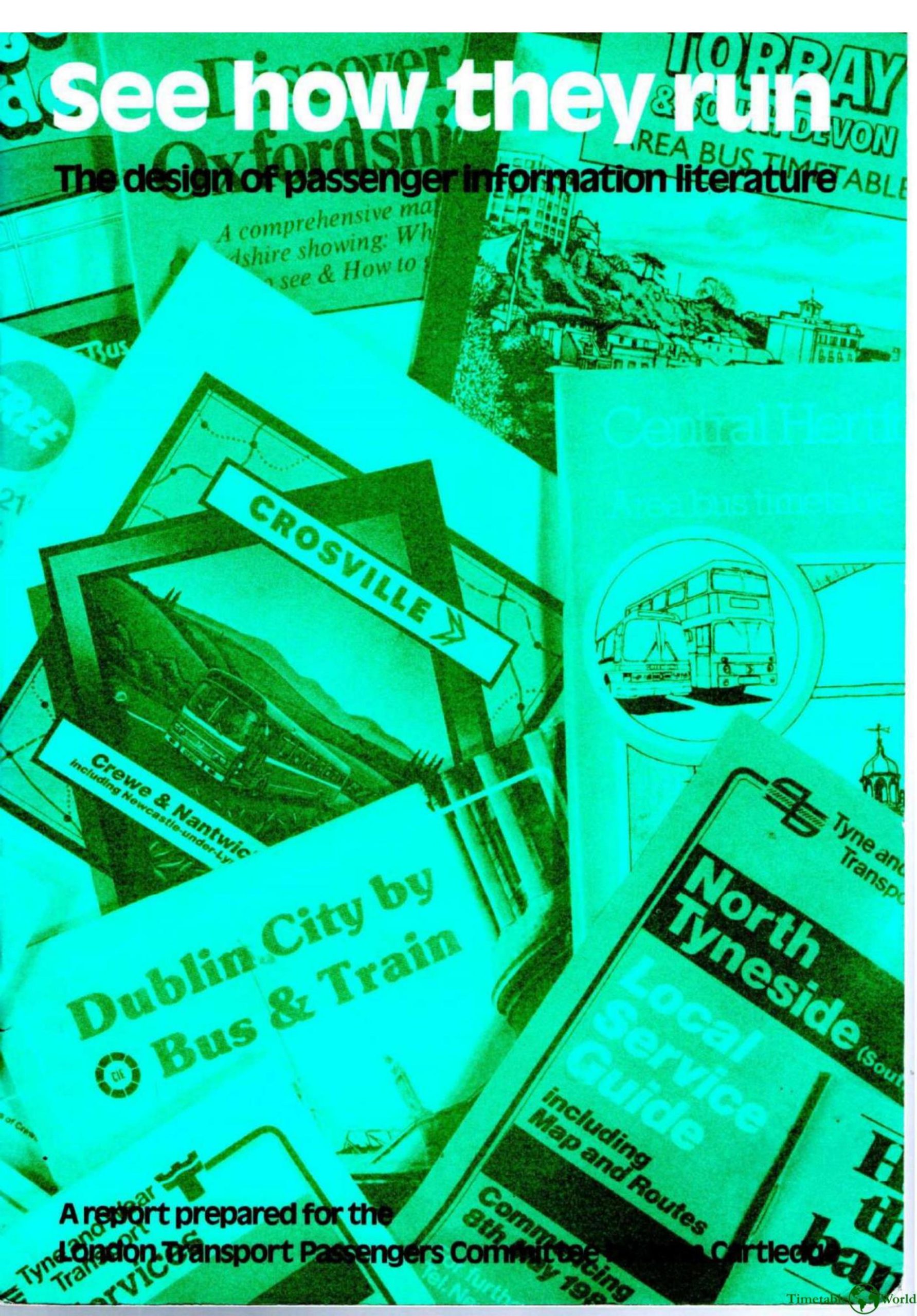 Cartledge - SEE HOW THEY RUN 1984