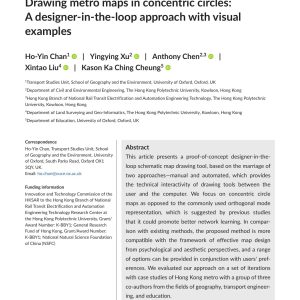 Chan, Xu, Chen, Liu and Cheung - DRAWING METRO MAPS IN CONCENTRIC CIRCLES 2022
