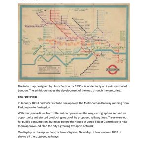 Chesher - MAPPING THE TUBE 2024