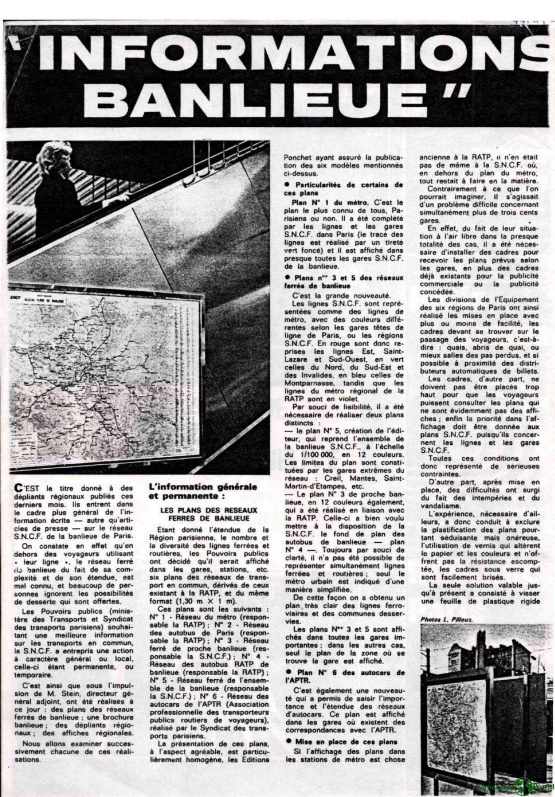 Constant - INFORMATIONS BANLIEUE 1974