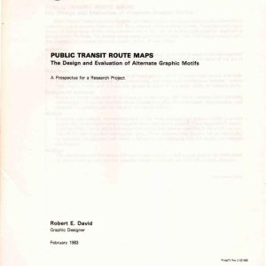 David - PUBLIC TRANSIT ROUTE MAPS 1983
