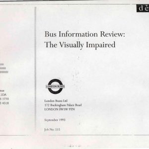 Define - THE VISUALLY IMPAIRED 1993