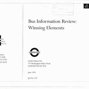 Define - VICTORIA TEST CORRIDOR - PRESENTATION OF QUANTITATIVE FINDINGS 1993