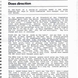 Doe - DOES DIRECTION 1986