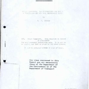 Ellson - PUBLIC TRANSPORT - THE CONSTRUCTION AND USE OF A COUNTY-WIDE BUS AND RAIL INTERCHANGE GUIDE 1982