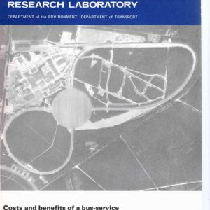 Ellson and Tebb - COSTS AND BENEFITS OF A BUS-SERVICE INFORMATION LEAFLET 1978
